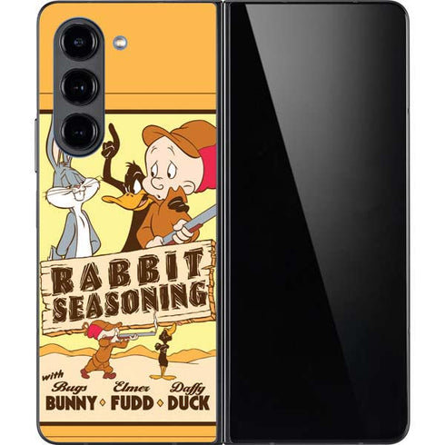 Looney Tunes Rabbit Seasoning Galaxy Z Fold5 5G Skin